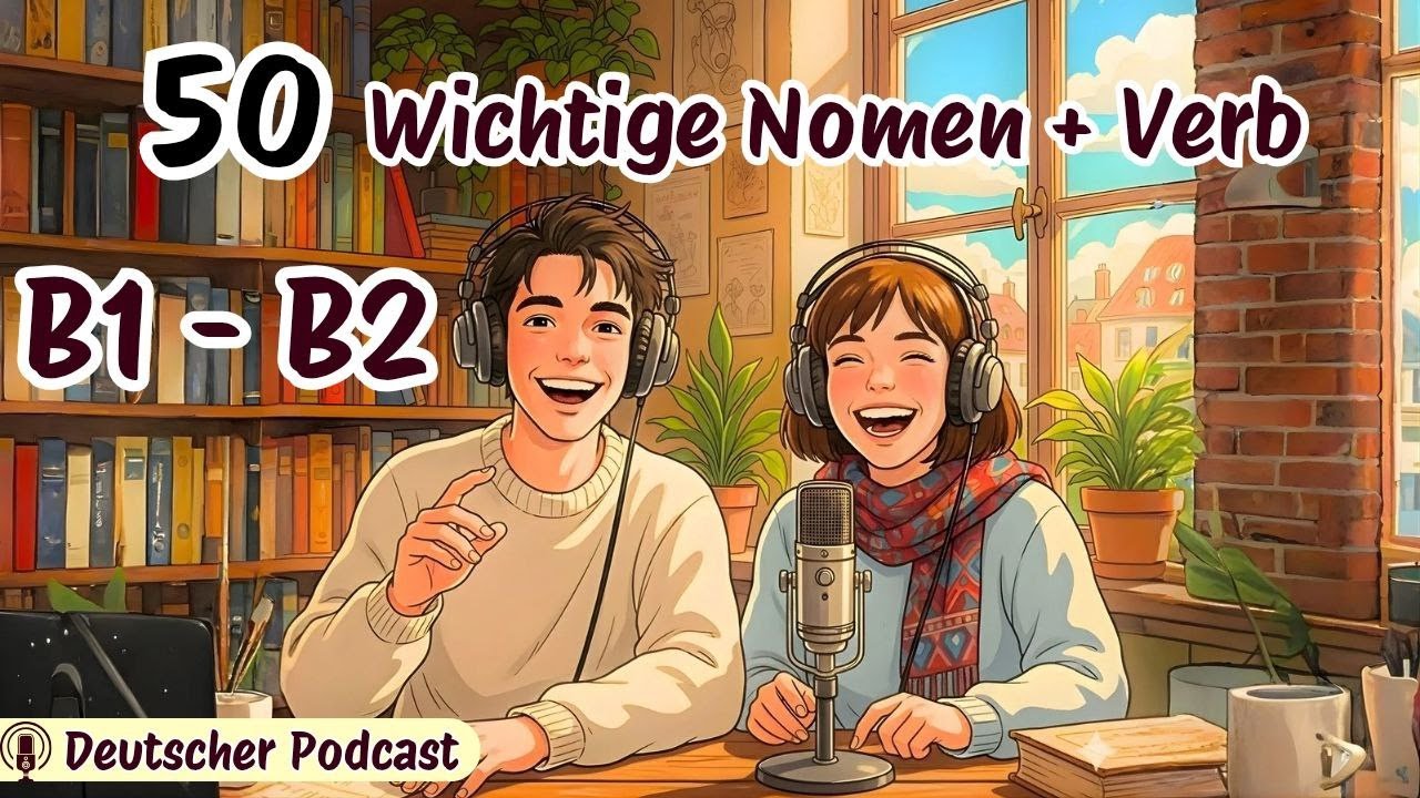 Diese 50 Nomen-Verb-Verbindungen verändern dein Deutsch 🤯 | B1 ➜ B2