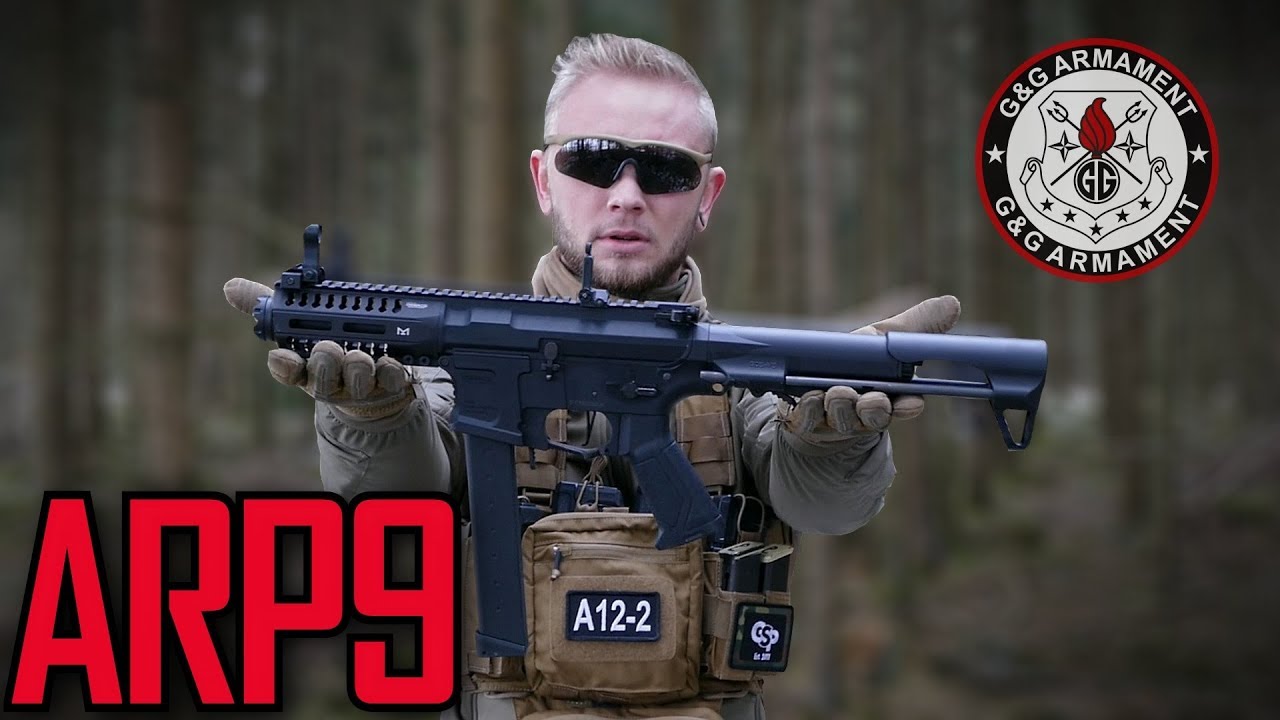 G&G ARP9 GÜNSTIGE Airsoft CQB Maschine Review