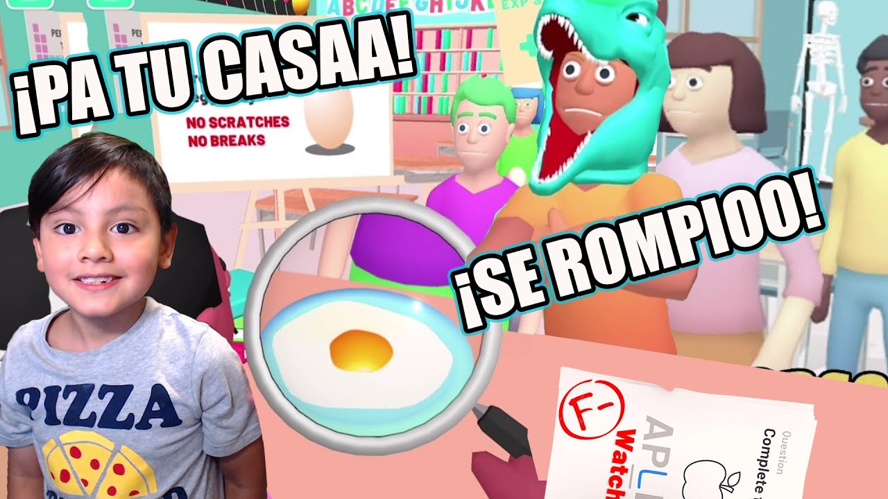 Simulador de Maestra 🤣 | SE ME ROMPIO LA TAREA | Juegos Ipad Karim Juega