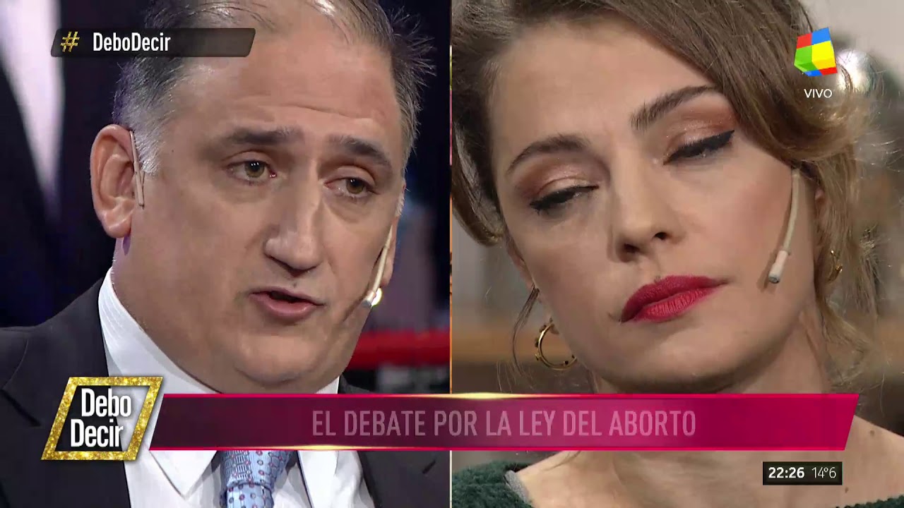 Fuerte debate en Debo Decir por la despenalización del aborto