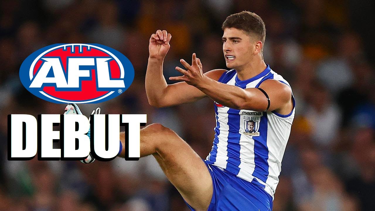 Harry Sheezel Debut Highlights (34 Disposals) | AFL 2023