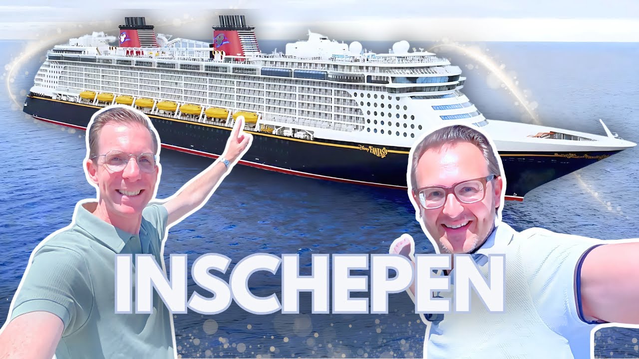 Onze Disney Cruise Begint HIER ✨ Inschepen 2025!