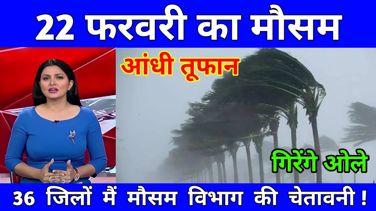 22 फरवरी का मौसम| today weather update, heat wave, #Mausam_ki_jankari #Lucknow_weather #आज_का_मौसम