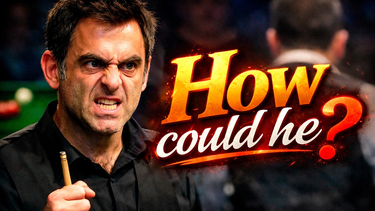 No one expected such a result! Ronnie O'Sullivan FINAL! World Open 2026