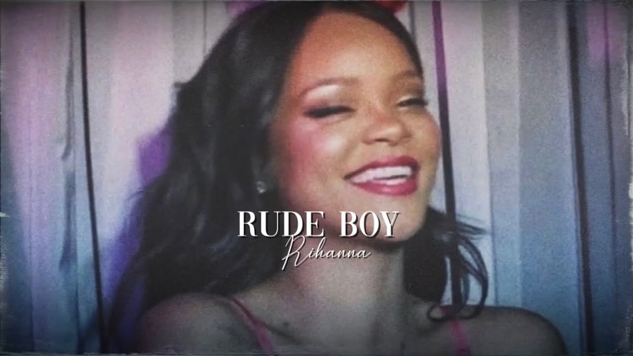 Rihanna - Rude boy (instrumental speed up)