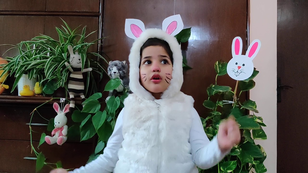 Fancy dress l Idika Mishra l Rabbit l Toddler dressed as bunny