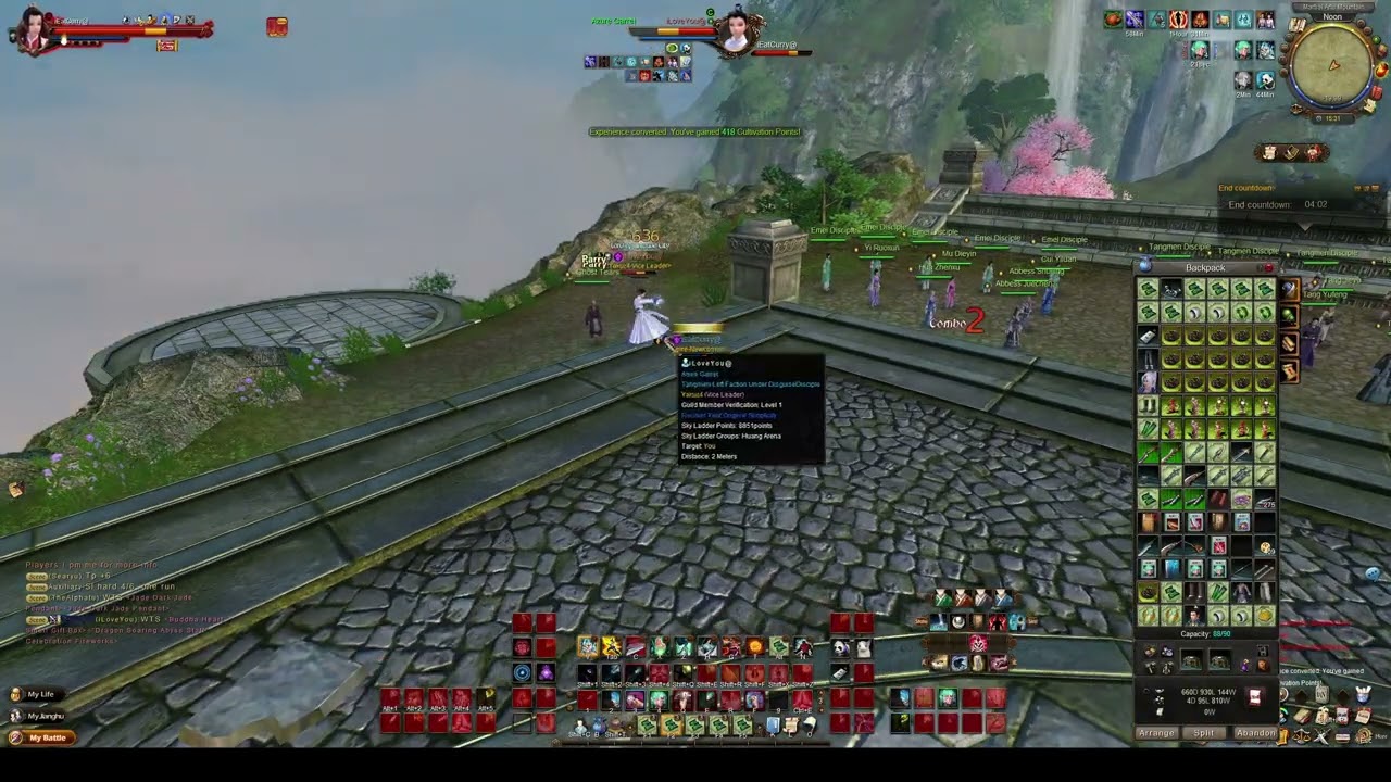 Ladder vs my idol