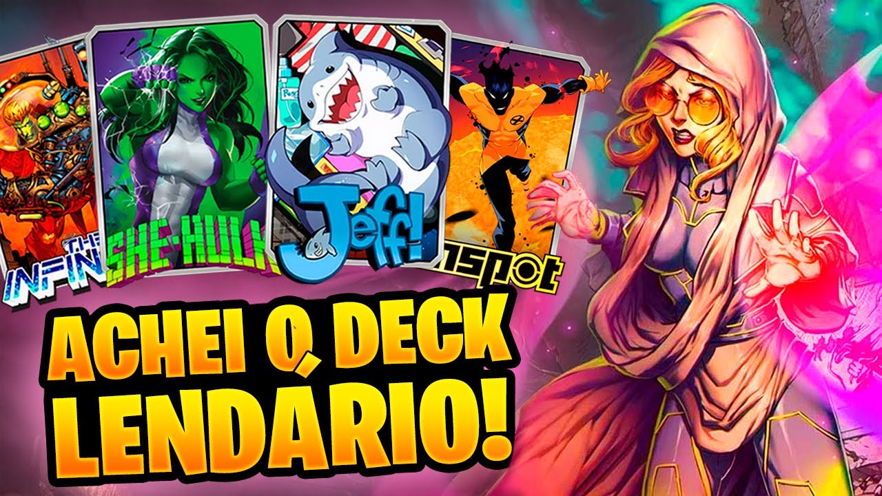 DESTRAVEI O POTENCIAL da TOXIE DOXIE com estas 4 CARTAS LENDÁRIAS...  |Marvel Snap