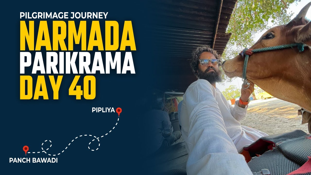 Day 40 Pipliya To Panchbawadi | कष्ट भंजन देव | नर्मदा परिक्रमा | #spiritualjourney #travel #vlog 