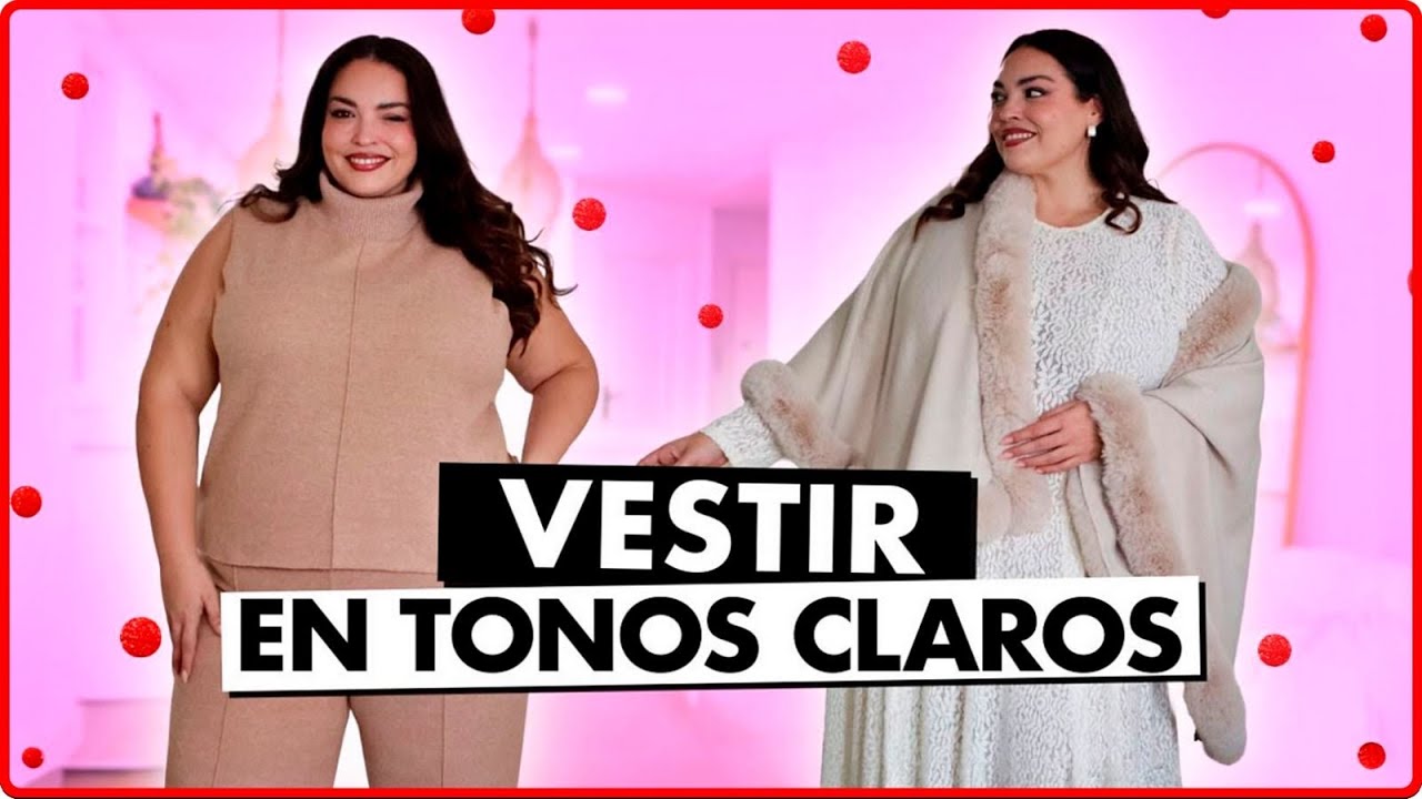Cómo vestir con colores CLAROS en Invierno