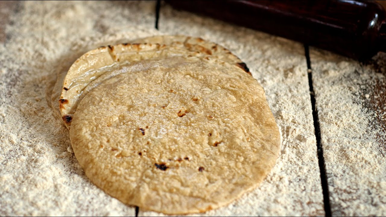 Phulka - Flat Indian Bread Recipe - CookingWithAlia - Episode 356