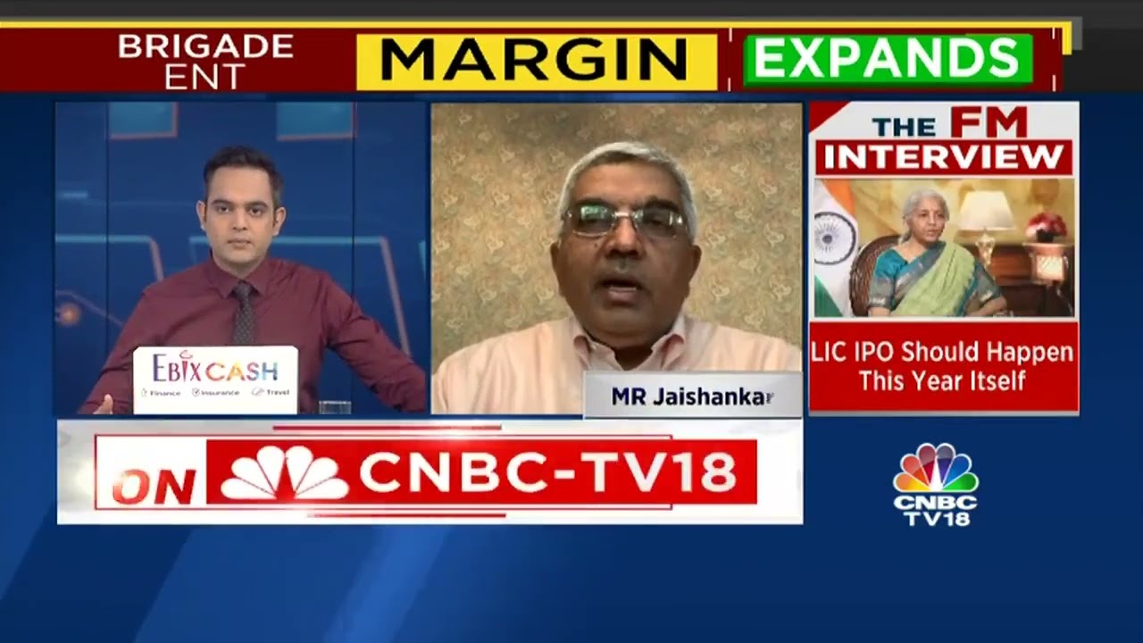 MR Jaishankar on Brigade Group Q3 FY22 Results & Real Estate Outlook | CNBC TV18
