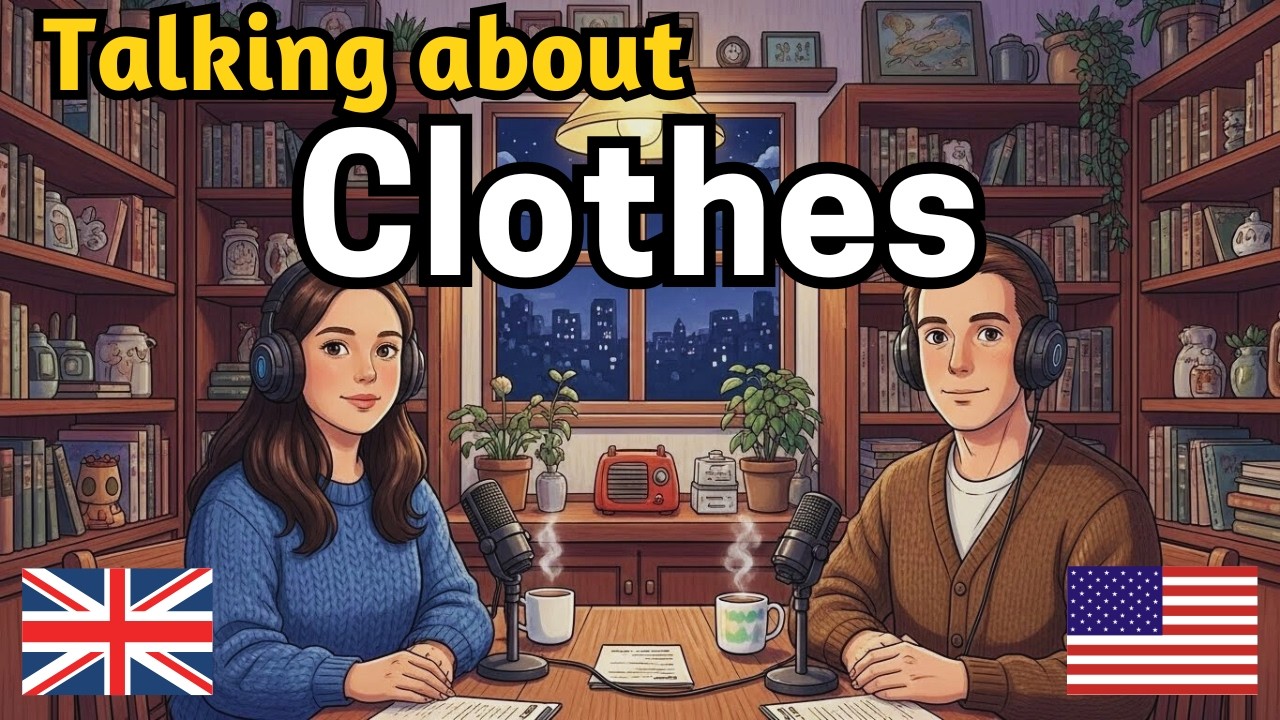 How to Talk About Clothes in English | English Podcast for Speaking Fluency