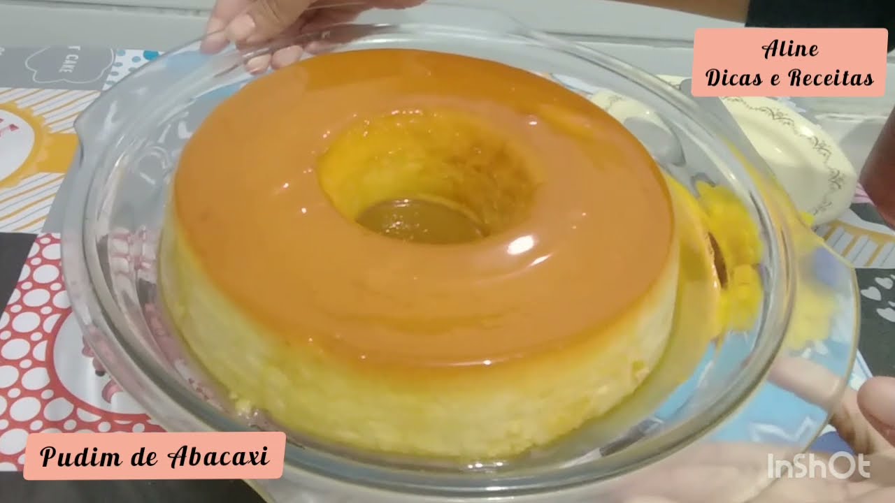 Como fazer Pudim de Abacaxi em Calda delicioso