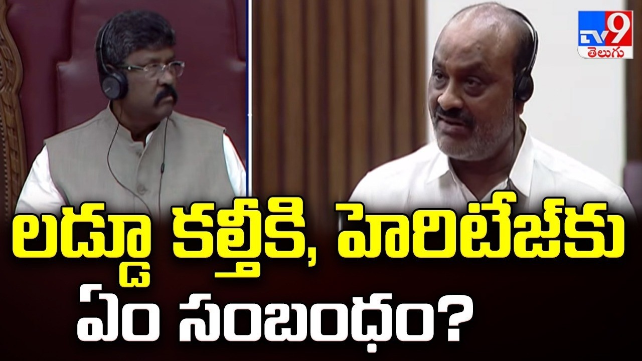 AP Legislative Council : లడ్డూ కల్తీకి, హెరిటేజ్‌కు ఏం సంబంధం? : Atchannaidu - | YCP Vs TDP | TV9