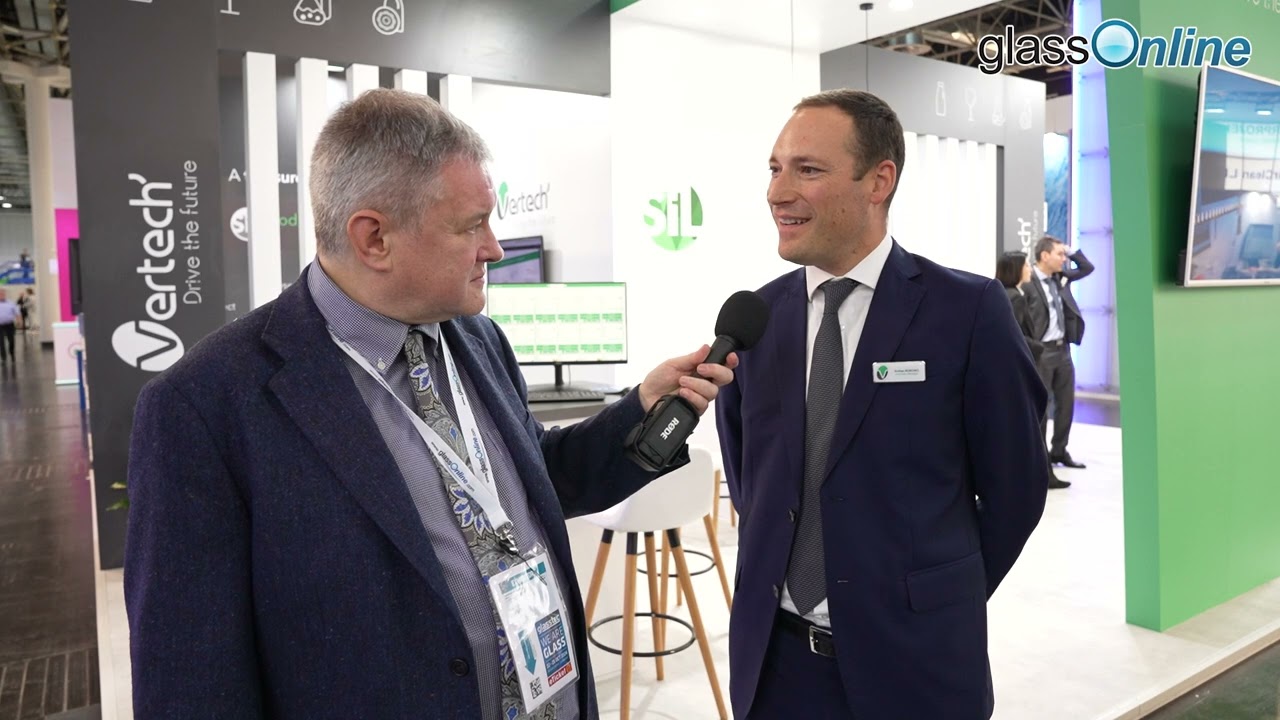 Glasstec 2024: Check out our interview in Dusseldorf with VERTECH Sales Manager Andrea Borgno