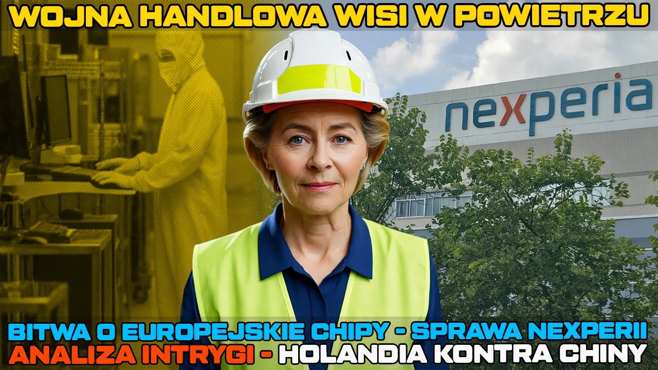 Wojna o Nexperię! Rząd Holandii przejął kontrolę nad chińskim producentem chip&oacute;w!