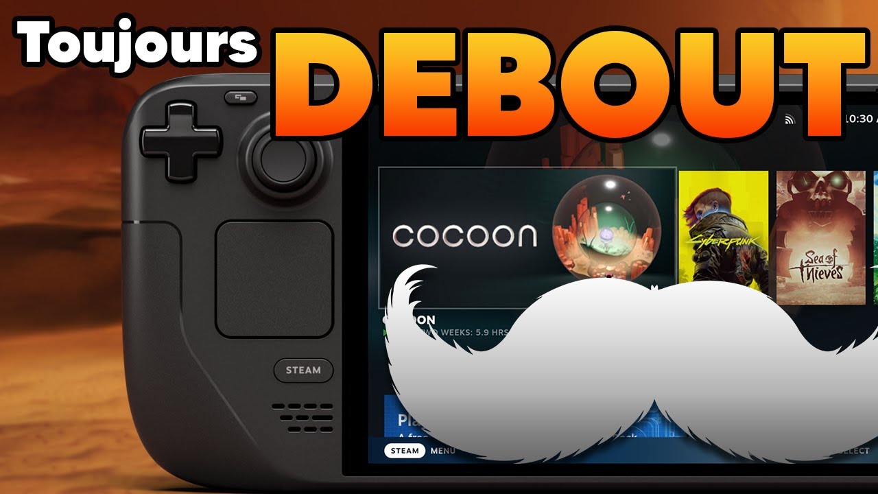 Le Steam Deck NE VIEILLIT PAS : il se BONIFIE avec le temps
