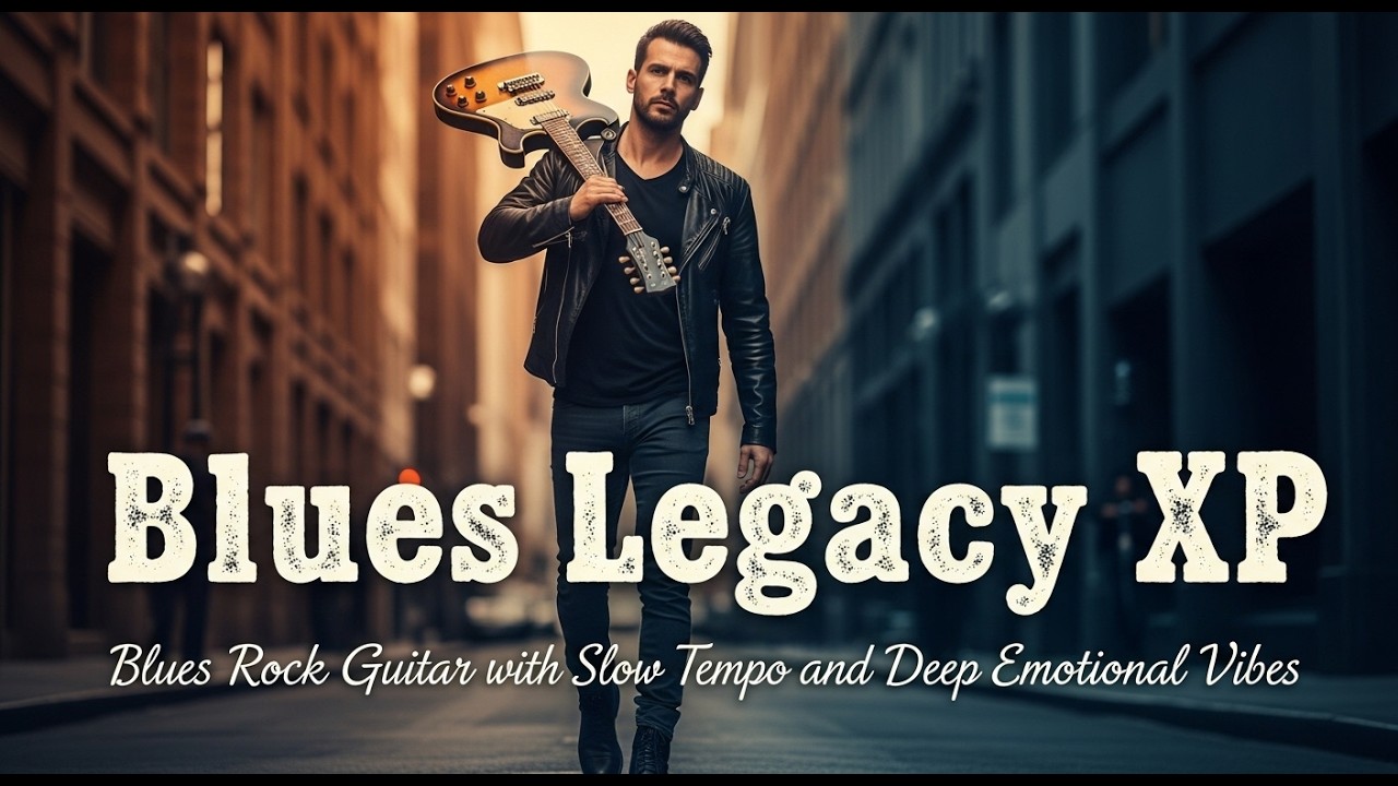 Blues Rock Guitar with Slow Tempo and Deep Emotional Vibes