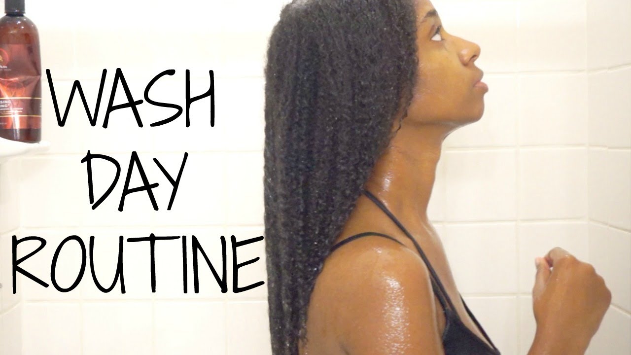 Natural Hair| Simple Wash Day Routine