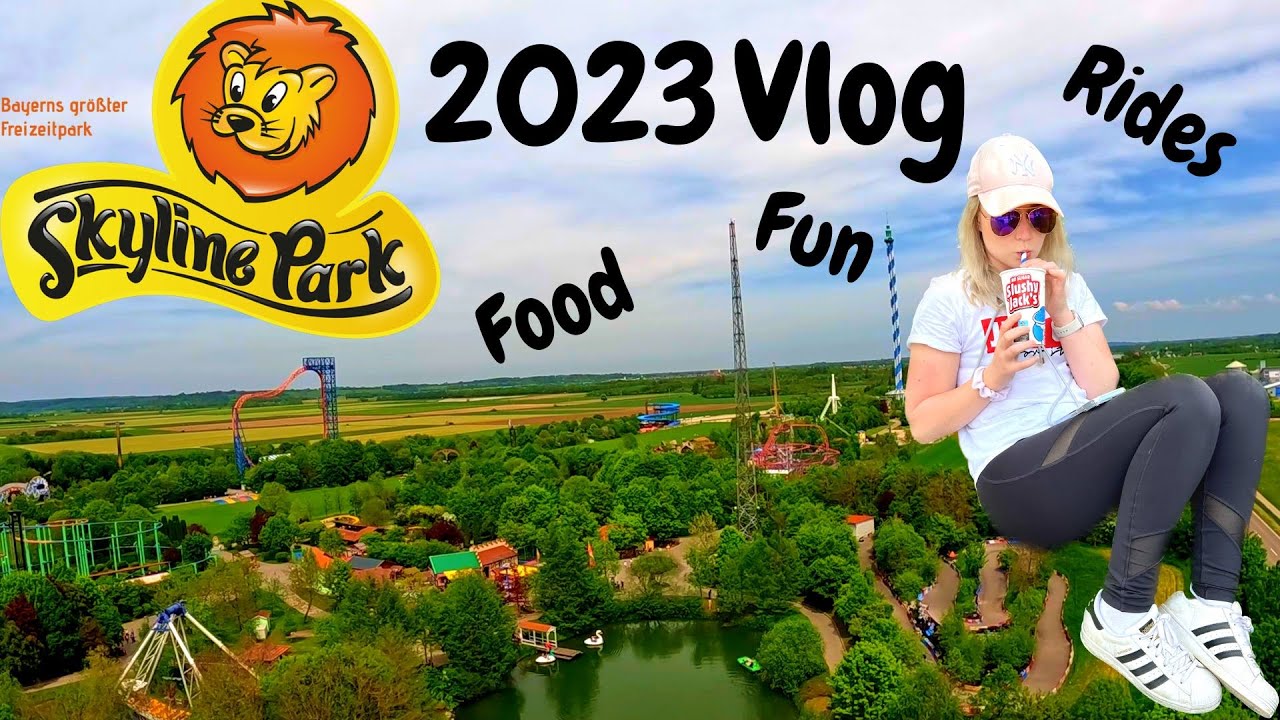 Skyline Park Sommer 2023 XXL Vlog / Allgäu / Bayern / Food / Fun / Rides / Sky Shot / Dragster
