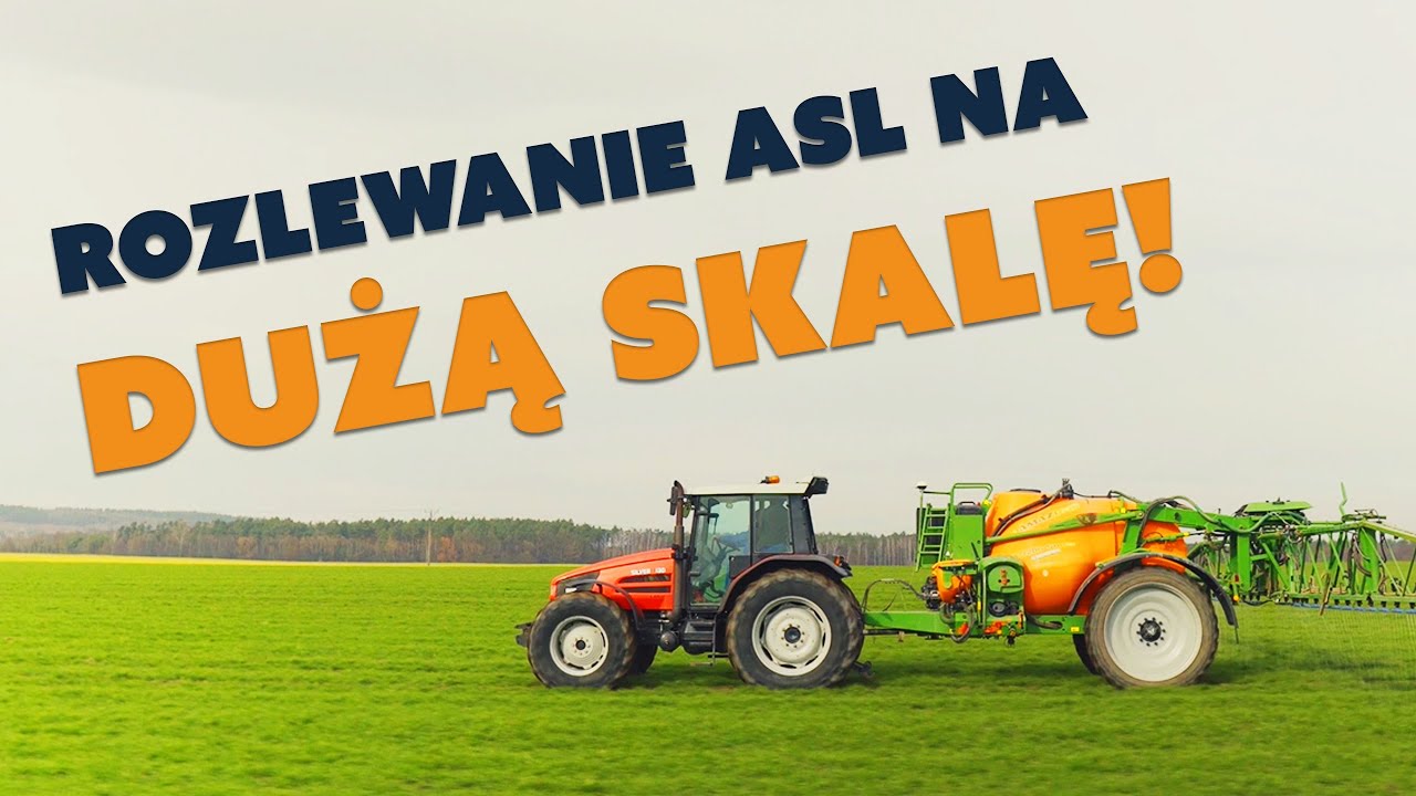 Rozlewanie nawozu ASL na dużą skalę! Gospodarstwo Tupadły | TAK TO ROBIĘ! vlog #01
