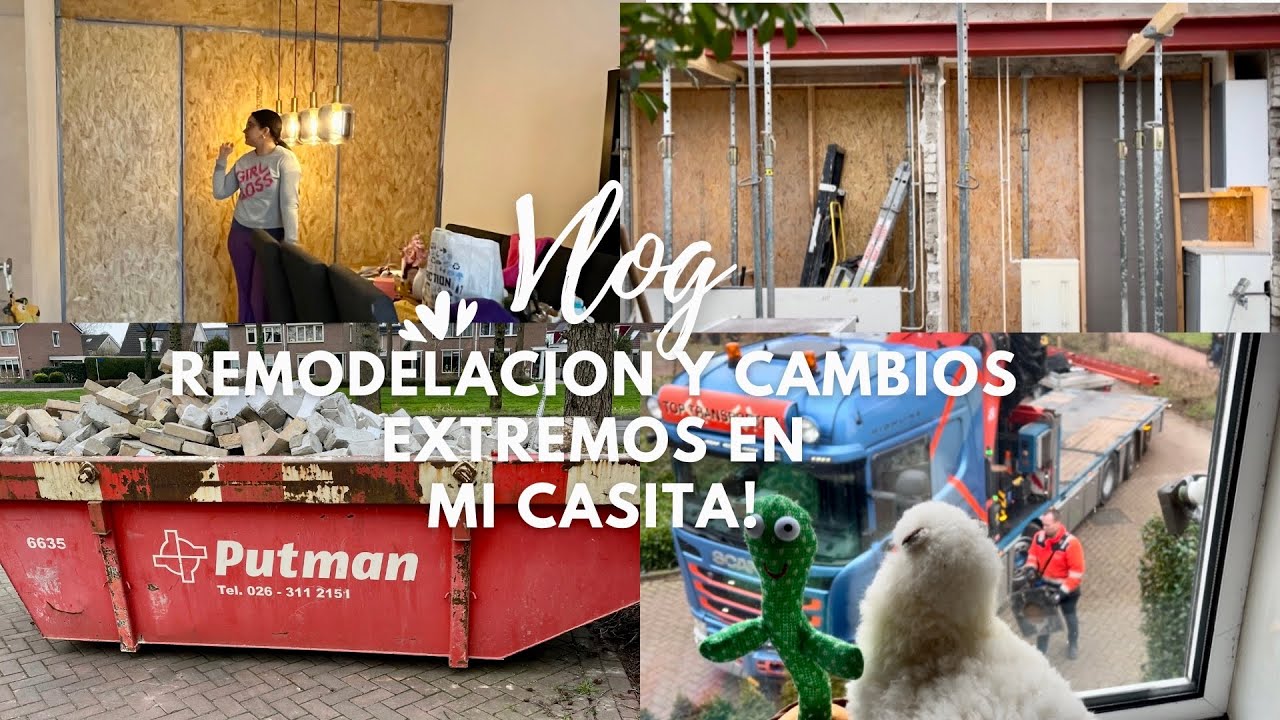 MI VIDA EN HOLANDA🇳🇱: El gran cambio de nuestra casa empieza hoy 