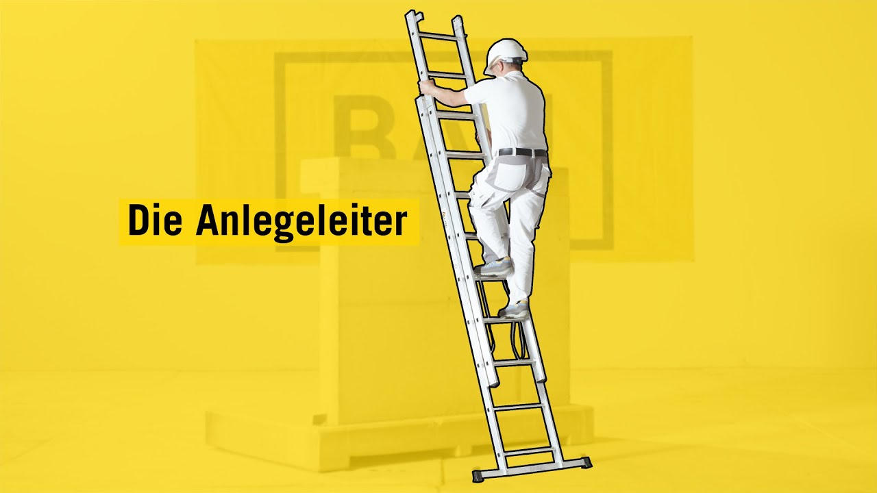Arbeitnehmerschutz - Anlegeleiter
