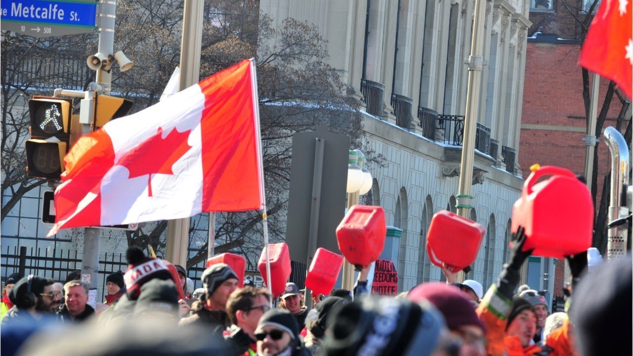 Trudeau is recoiling 'in revulsion and horror' at the Freedom Convoy truckers