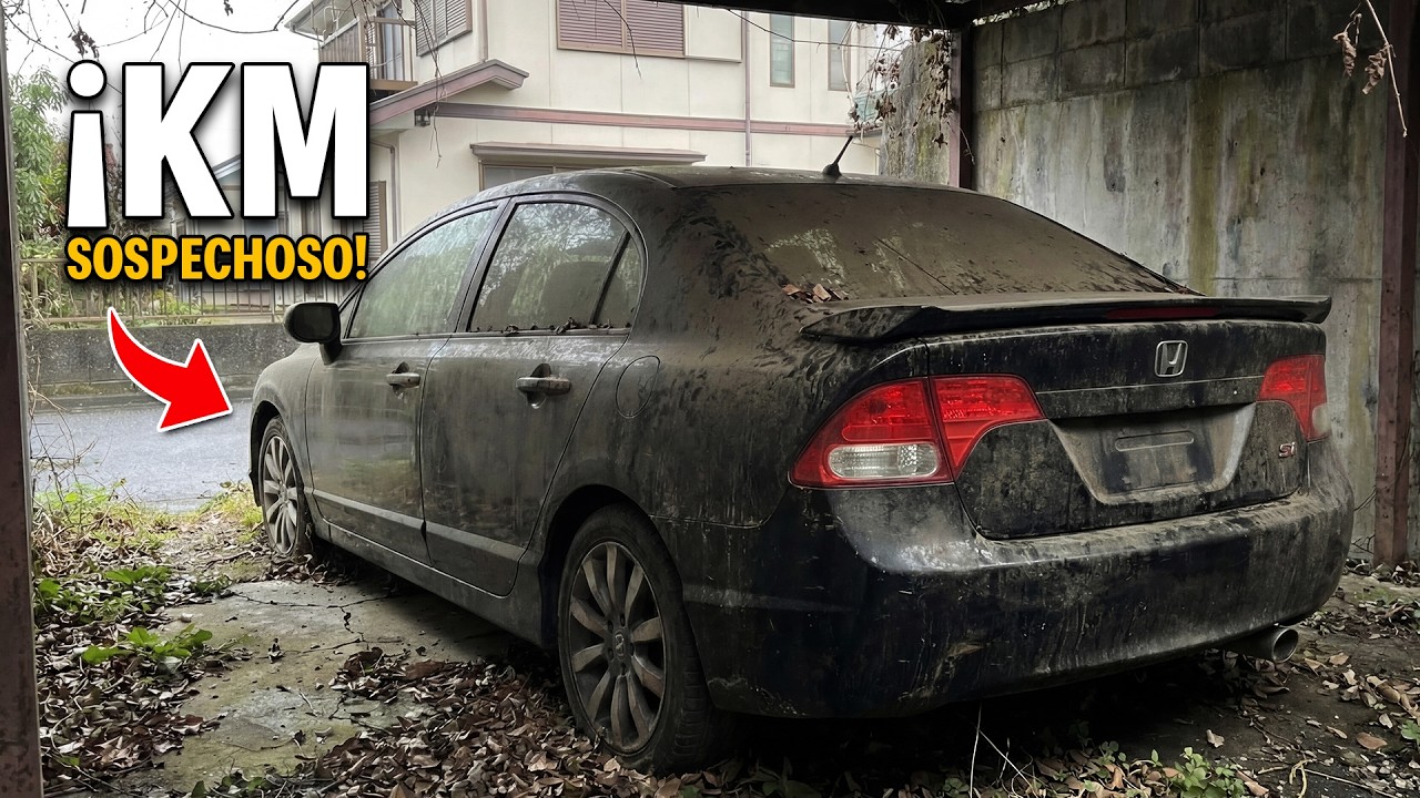 Я нашел этот заброшенный Civic SI в гараже... Но пробег совершенно не соответствует действительно...
