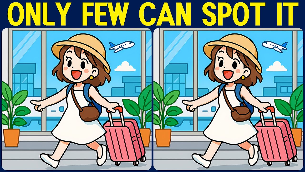 [Spot the Difference Brain Training] Use your sharp eyes and smart brain to solve this puzzle!