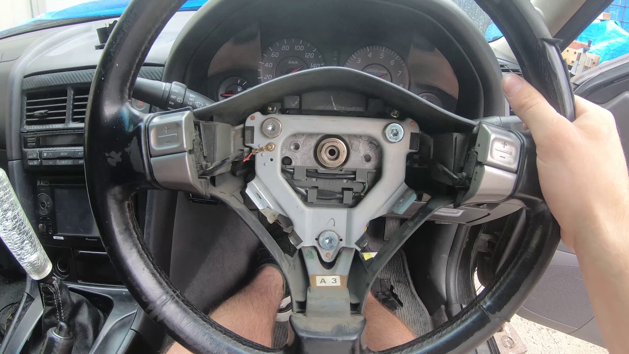 R34/S15 Steering Wheel Removal Plus Airbag Quick Walk Through