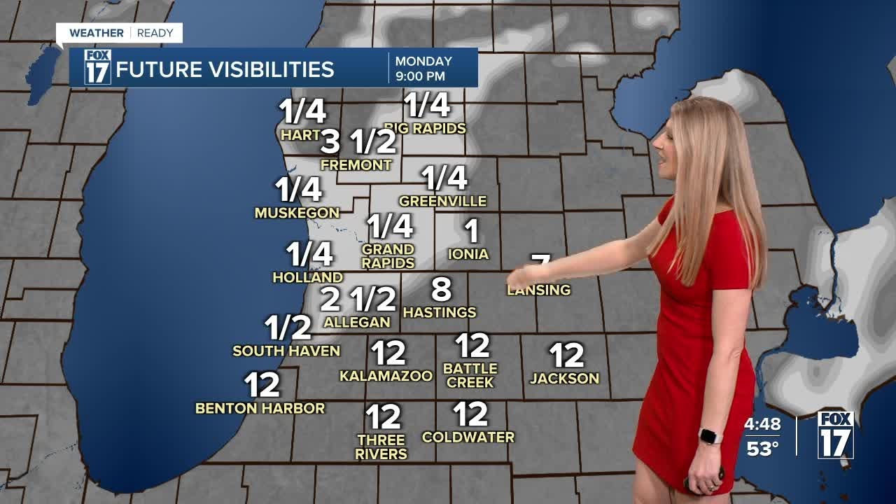 Monday PM Forecast: Patchy fog, mild, quiet
