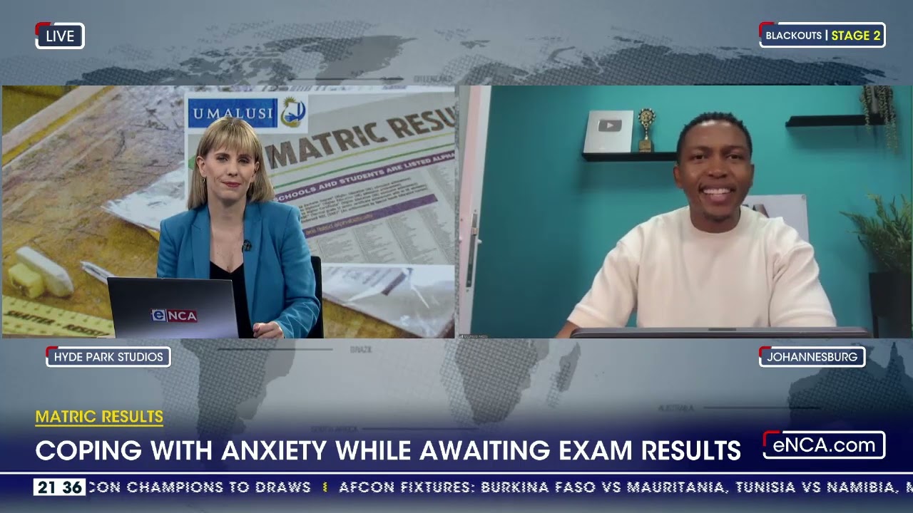 Coping with anxiety while awaiting exam results