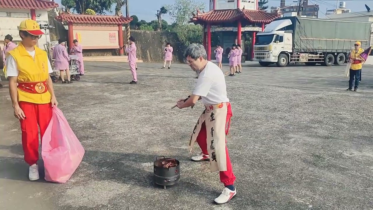 《淡水正興宮》回顧正興宮南境訪聖三天參香祈福114.12.25(農曆十一月初六日)第八站高雄大樹崇聖殿(主祀：張府天師)感謝陳姵君師姐影像紀錄