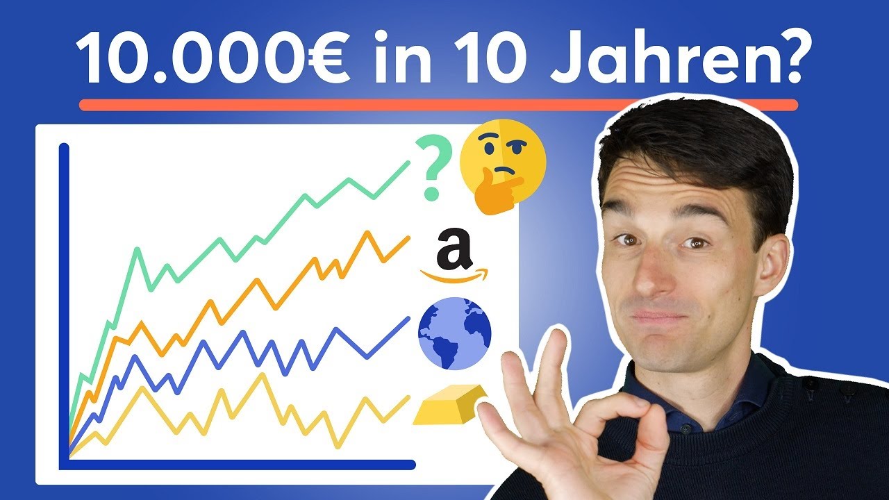 Was wurde aus 10.000€ in 10 Jahren? Aktien, ETF, Bitcoin, Gold, Tagesgeld, MSCI World, 70/30 & mehr!