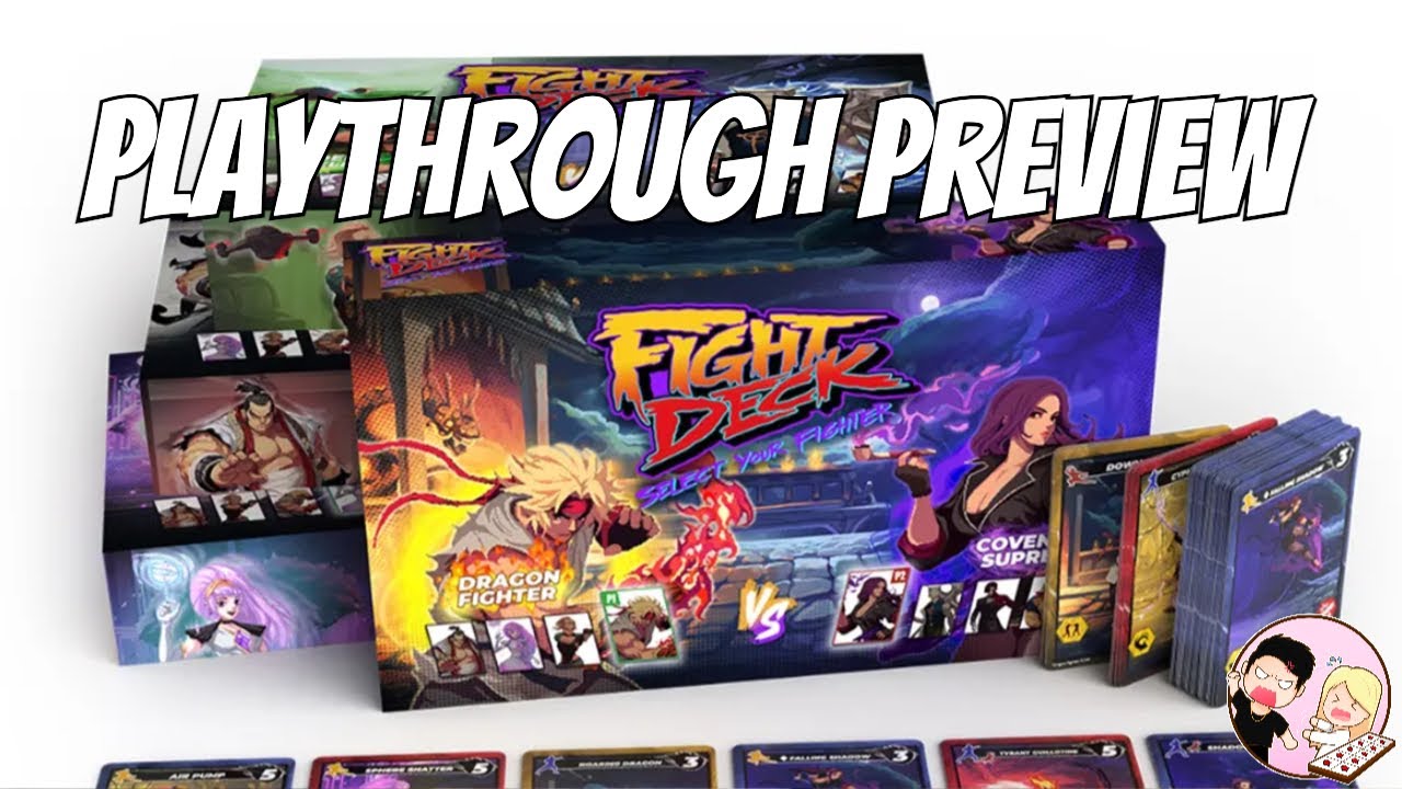 Предварительный обзор карточной игры Fight Deck | High Octane Studios