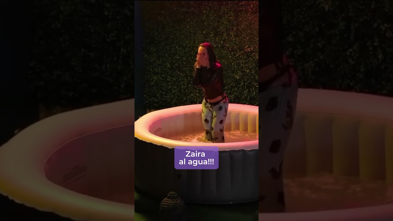 Zaira al agua!! | La casa de los gemelos 2