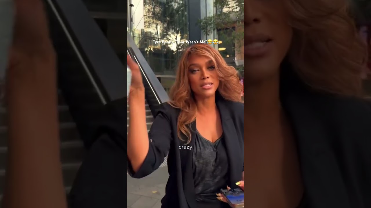 Tyra Banks”That Wasn’t Me”😂👀