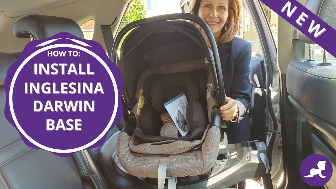 How to install Inglesina Darwin Rotating Isofix base