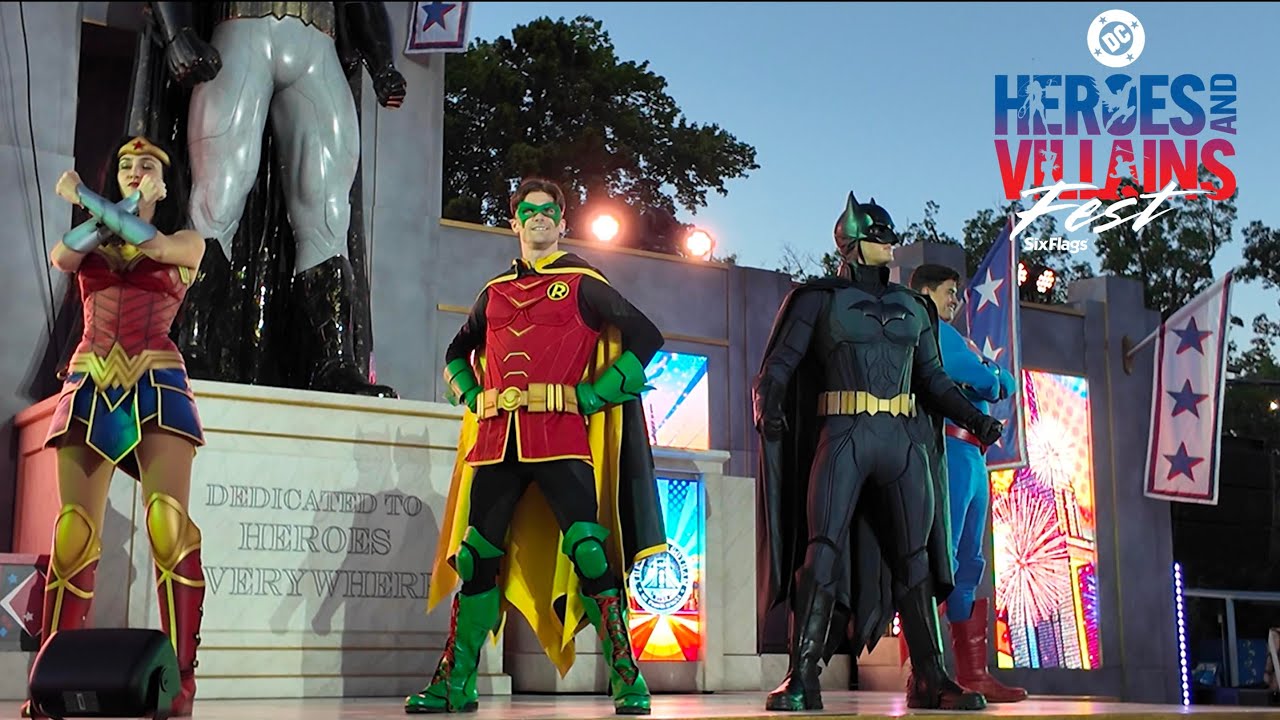 Opening Night of the First Ever Heroes and Villains Fest at Six Flags Great Adventure 2025
