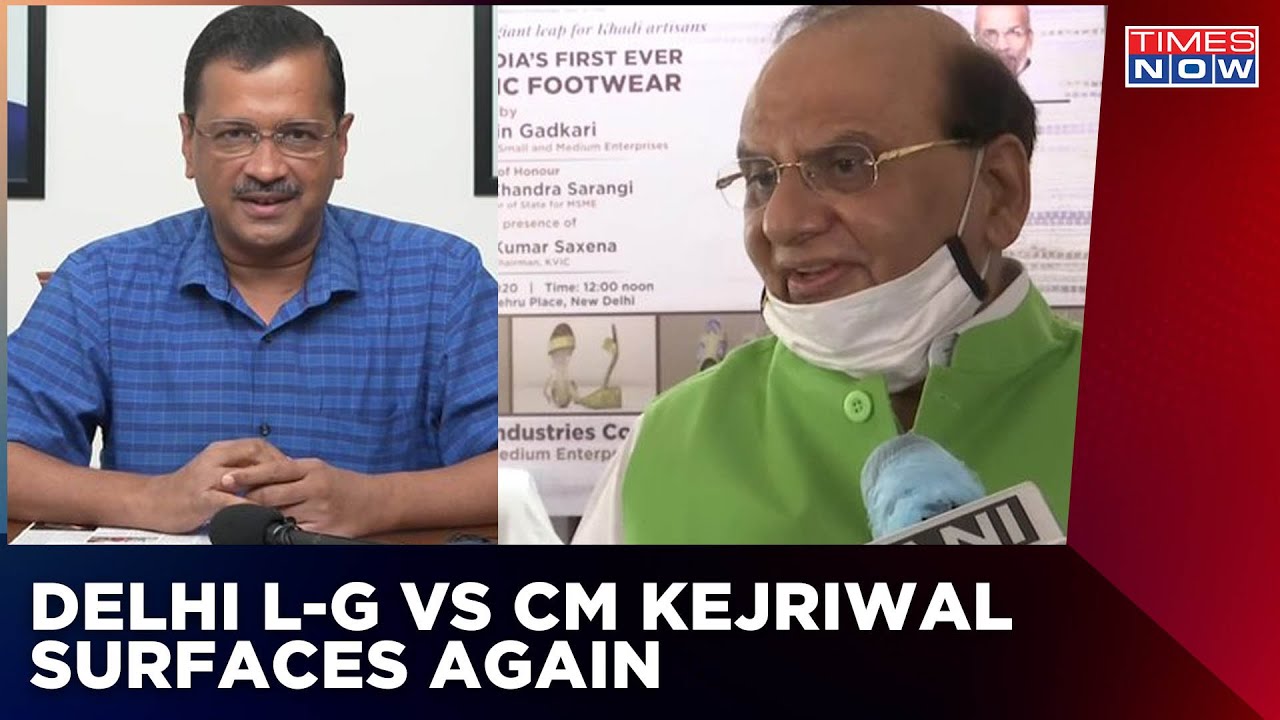 'Files Being Put Up Without CM Sign': Delhi LG VK Saxena Writes Letter To CM Arvind Kejriwal