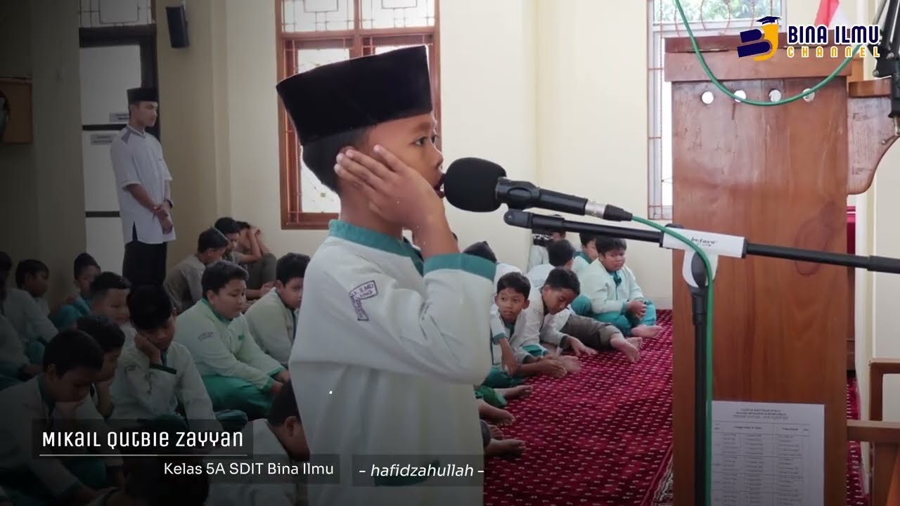 Adzan Ananda Mikail Qutbie Zayyan  - SDIT Bina Ilmu Pemalang