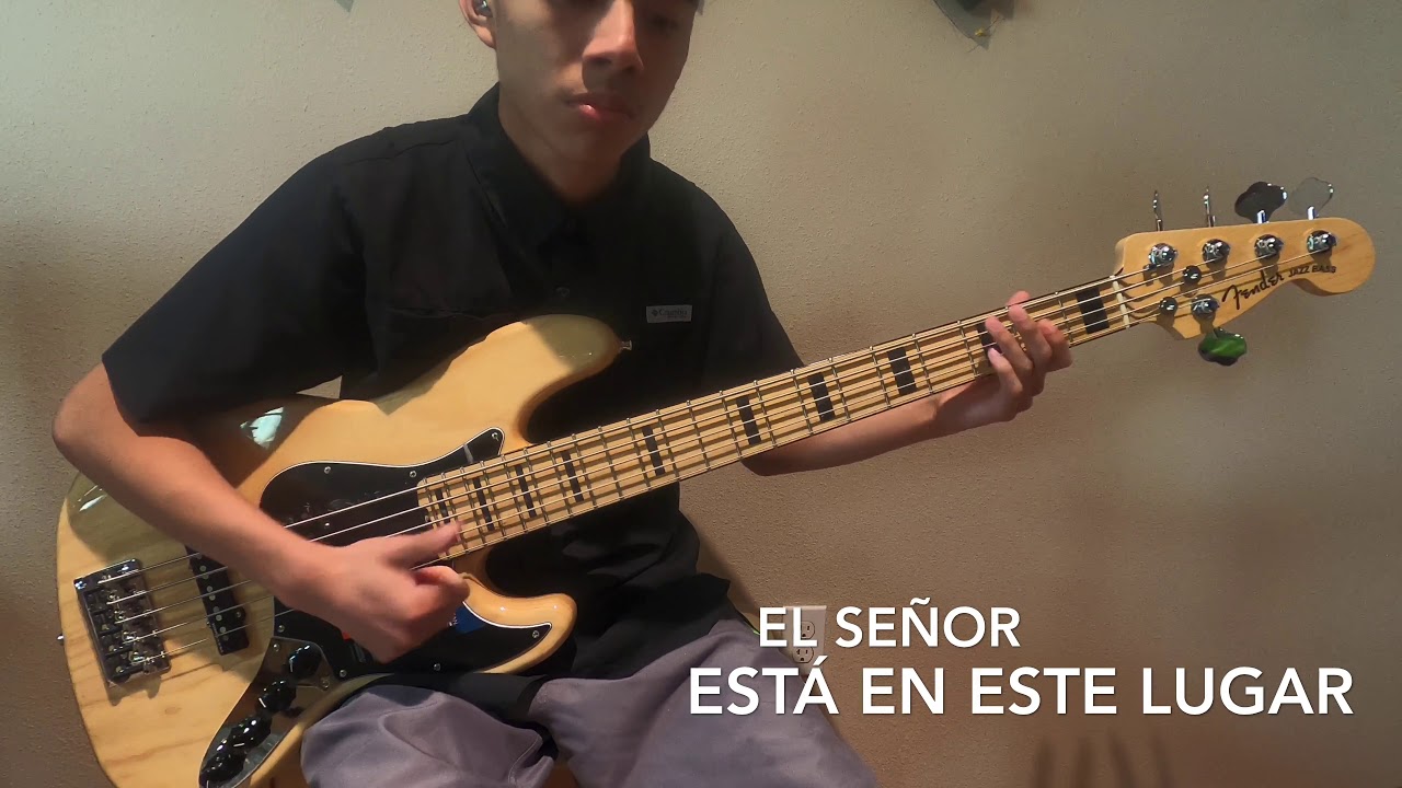 El Señor Está En Este Lugar( Marco Barrientos) Cover Bass.