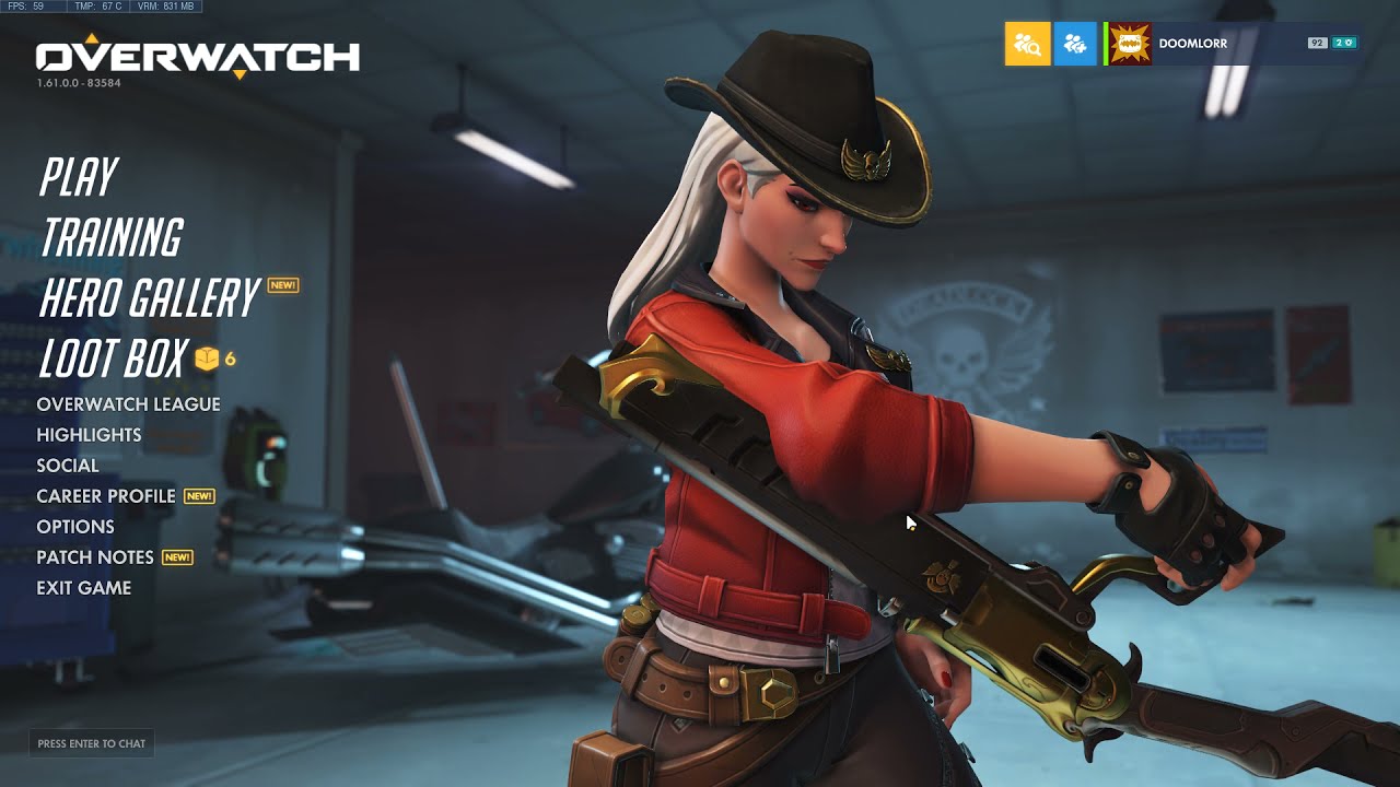 ASUS ROG SCAR 17 - Ryzen 9 5900HX + RTX 3080 Overwatch Test