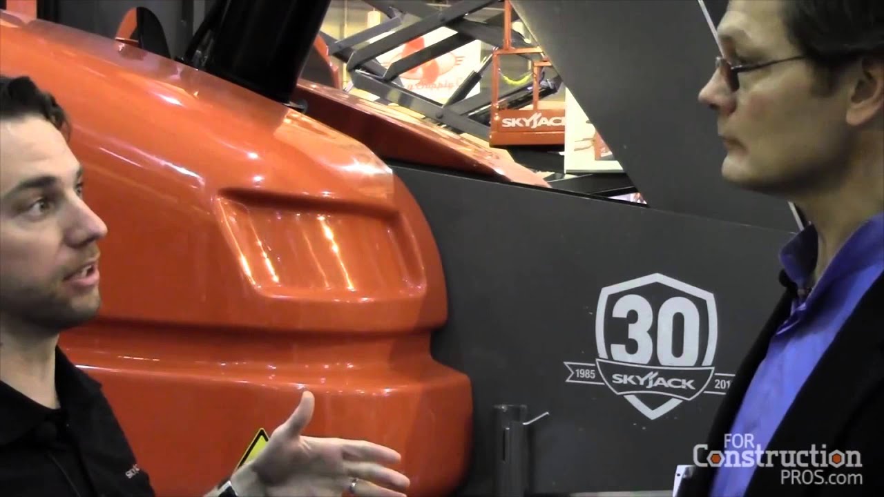 Skyjack Extends Boom Line above 80 ft
