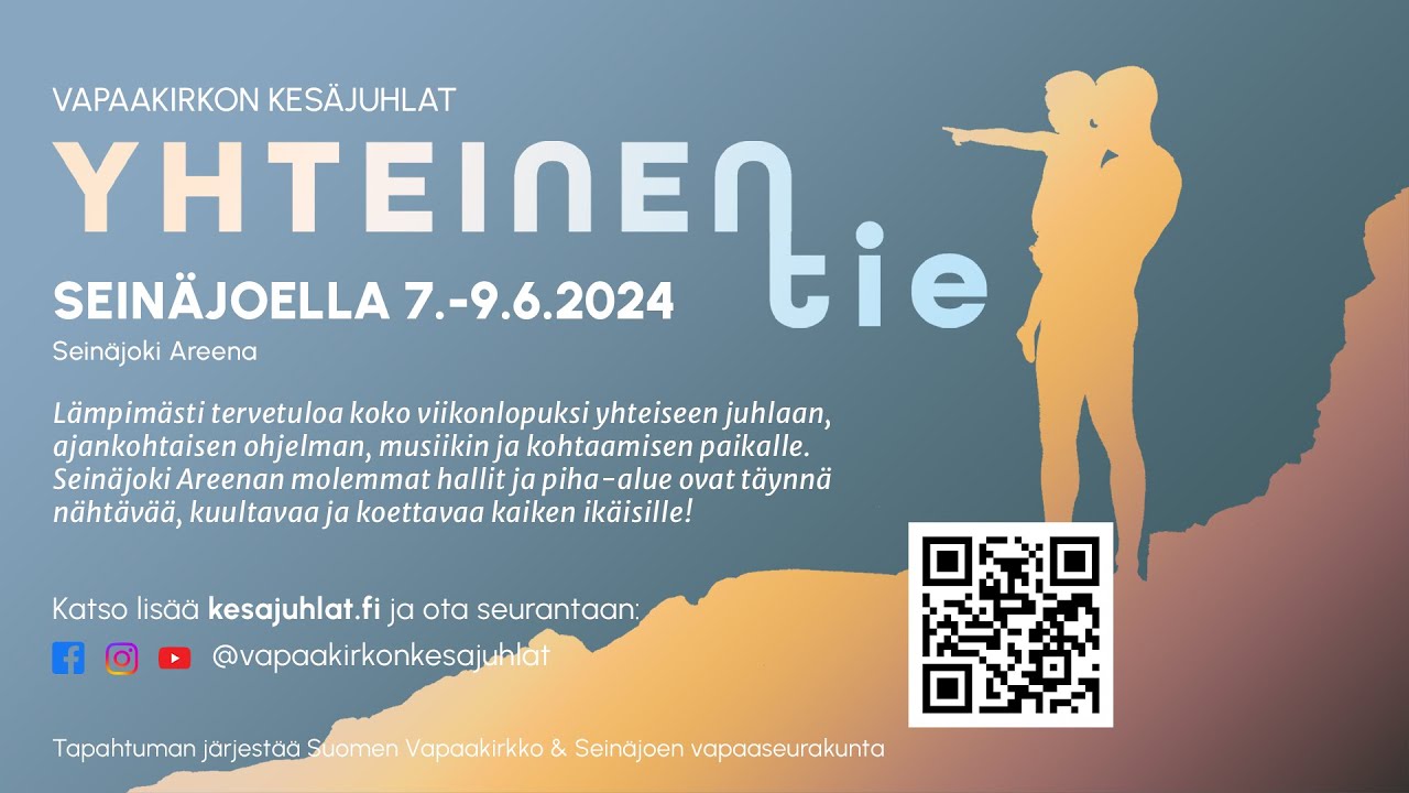 Su 9.6.2024 klo 15.00 Pentti Hietanen & Lasse Heikkilä -konsertti @VapaakirkonKesäjuhlat
