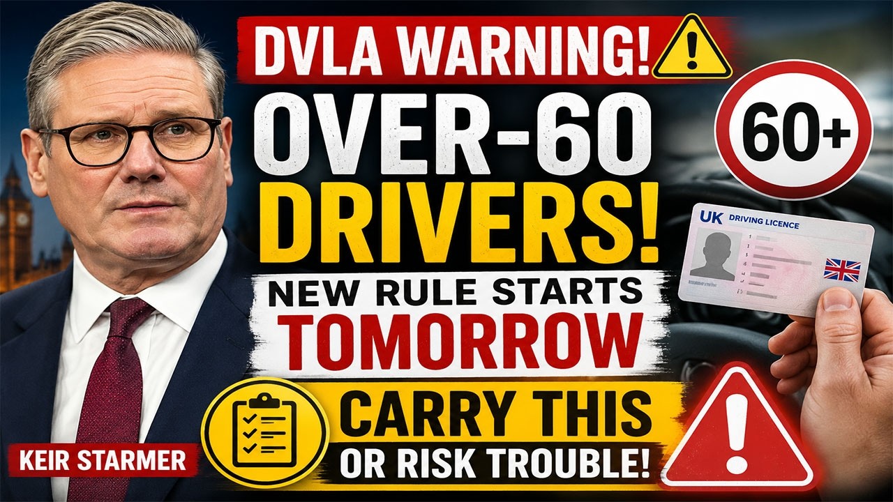 ❌ Предупреждение DVLA для водителей старше 60 лет! Новое правило вступает в силу ЗАВТРА &ndash; Имейте ...