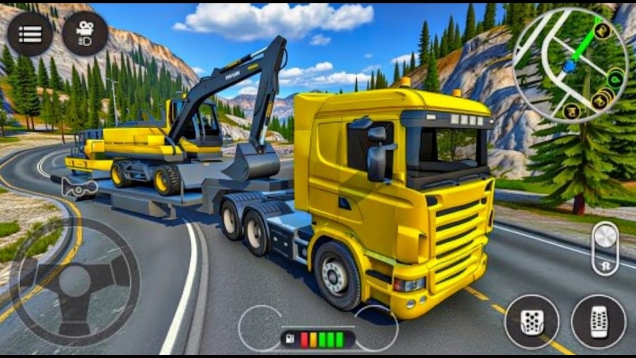 🚧New Large City Road Construction Simulator game - 🛑Rescue excavator Game - Android Gameplay
#live