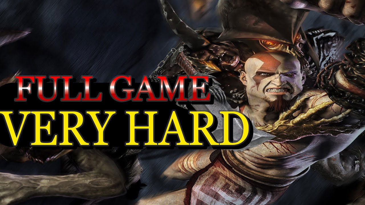 GOD OF WAR 1🔥[Very Hard]🔥 Remastered - Full Walkthrough Complete Game [4K 60fps]